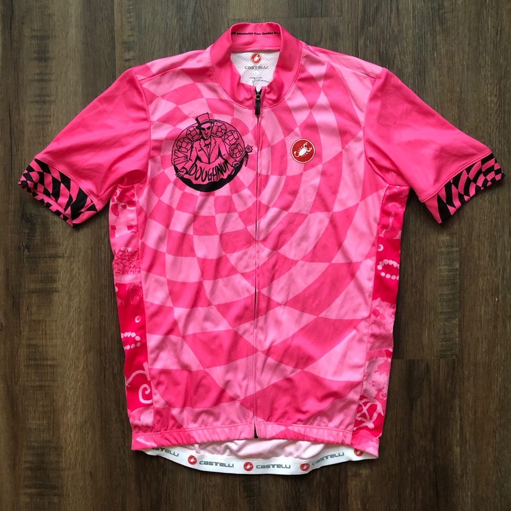 Voodoo Donuts x Castelli Cycling Jersey Mens L USA